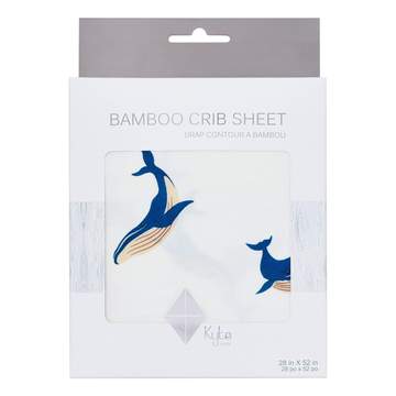 Kyte BABY Crib Sheet in Whale