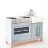 Non-toxic wooden play kitchen