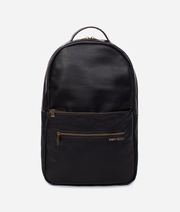 Black Fawn Diaper Bag Backpack