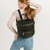 Fawn Mini Diaper Bag in Black 4