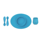 First Foods Set by ezpz in Blue