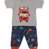 Lilly and Sid Organic Collection Safari Double Decker Bus Set