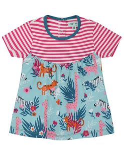 Fabric Mix Dress Safari from Lilly and Sid