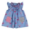 Flamingo Dress and Leggings Set Organic Lilly and Sid