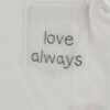 Love Embroidered Pocket T-shirt from Turtledove London