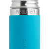 Insulated Pura Kiki Stainless Steel Sippy Bottle for Babies and Toddlers in Aqua