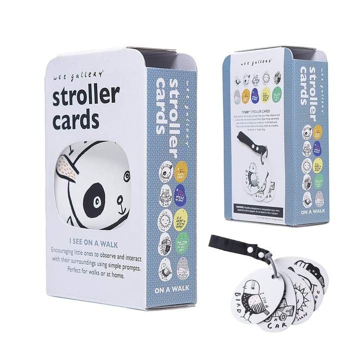 Illustrated Stroller Cards for Toddlers