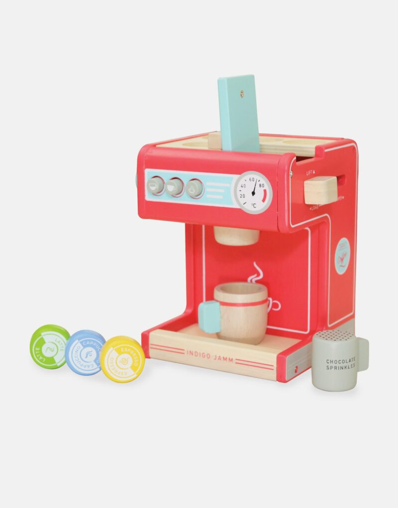 Indigo Jamm Jamm Wooden Coffee Machine Indigo Jamm Jamm Wooden Coffee Machine