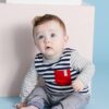 Stripe Top with Flannel Trouser by Lilly + Sid- FINAL SALE