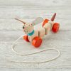 PlanToys Wooden Pull-Along Happy Puppy 3