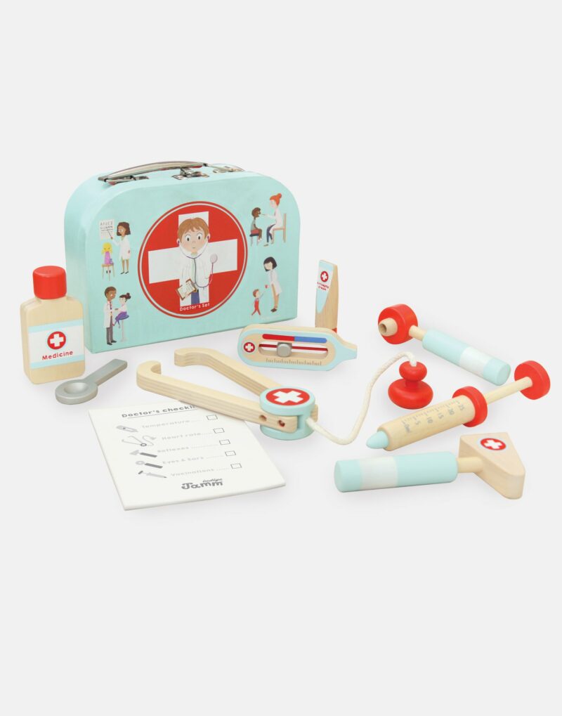 Indigo Jamm Little Doctor Wooden Play Set