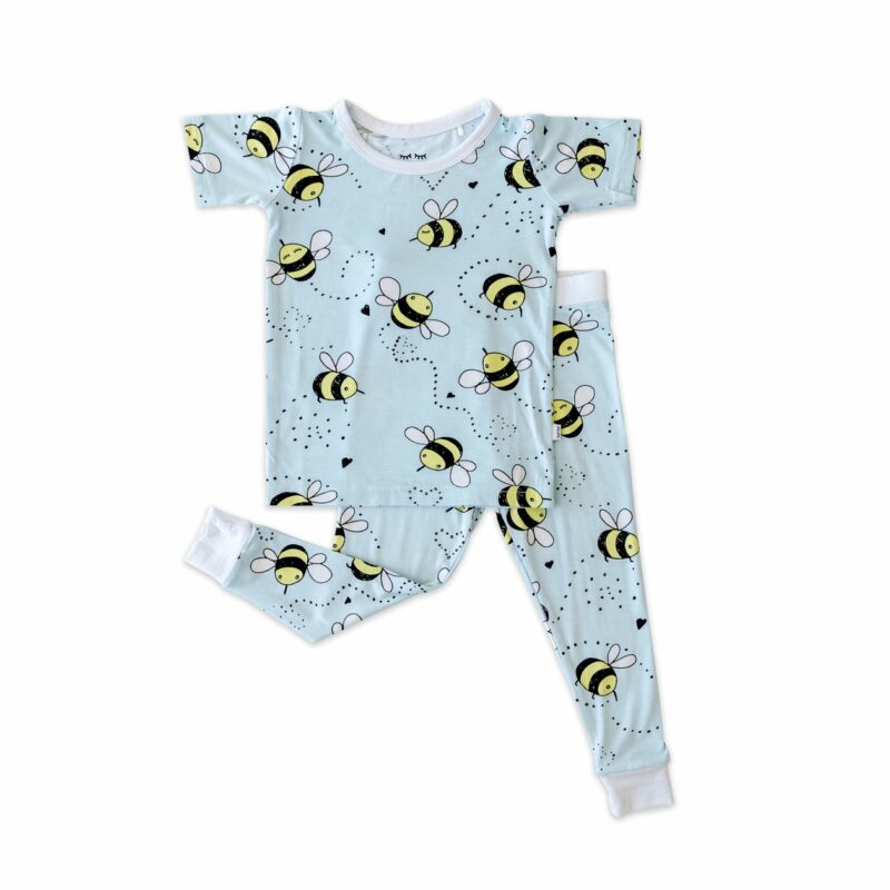 Little Sleepies Bees Bamboo Toddler Pajama Set