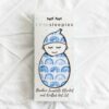 Newborn Swaddle Gift Set with Blue Rainbows from Little Sleepies