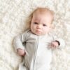 Little Sleepies Cloud Solid Bamboo Zippy Sleeper