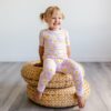 Little Sleepies Daisies Two-Piece Short Sleeve Bamboo Viscose Pajama Set