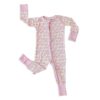 Little Sleepies Pastel Rainbow Bamboo Sleeper Romper