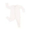 Little Sleepies Pearl White Zippy Romper Bamboo Viscose