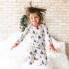 Little Sleepies Christmas Trees Bamboo Two-Piece Pajama Set