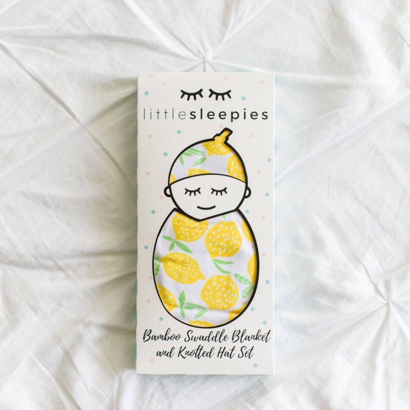 Swaddle Gift Set with Lemons