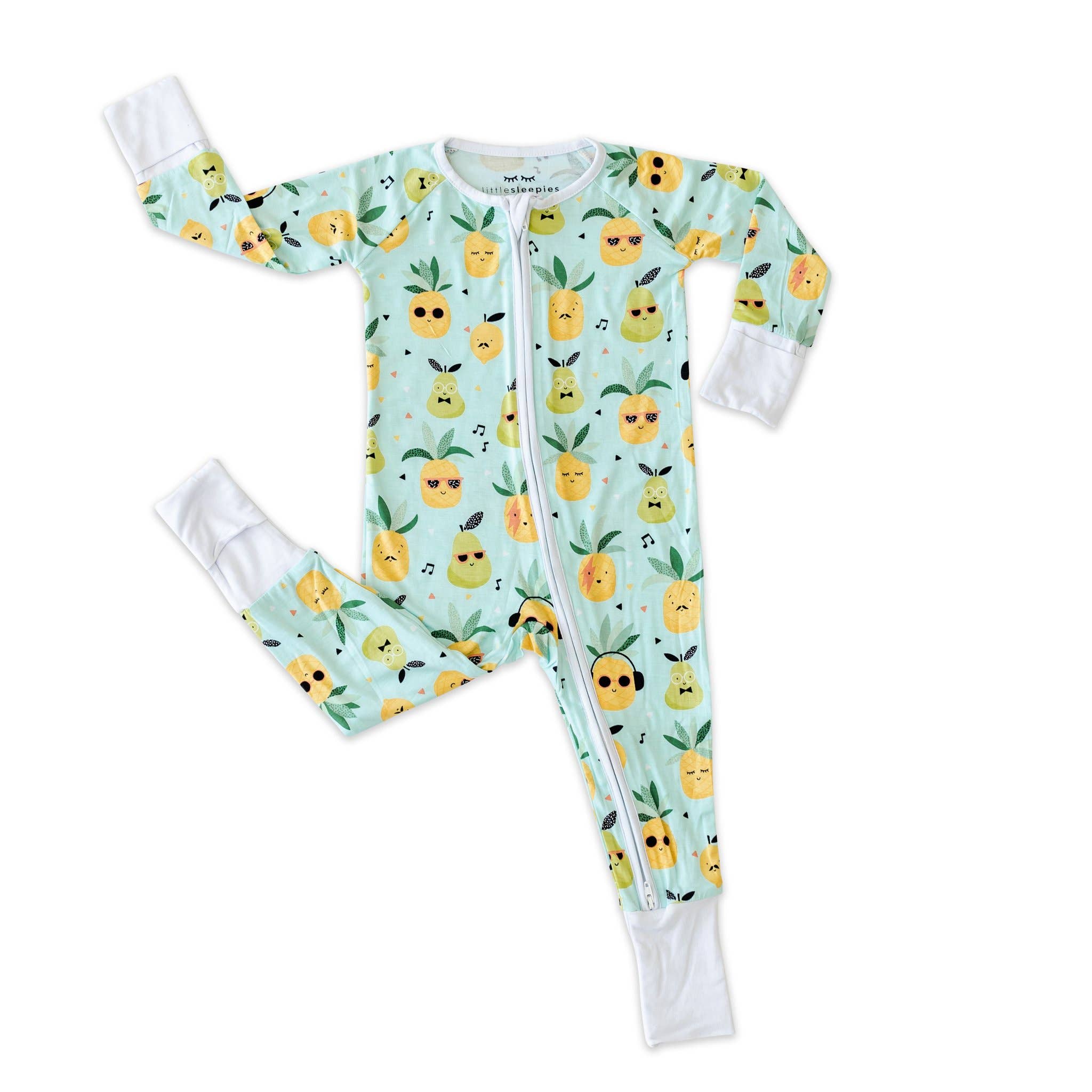 Pineapple Jams Women's Bamboo Viscose Pajama Pants - Little Sleepies