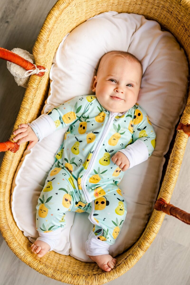 Little Sleepies Pineapples Bamboo Zippies