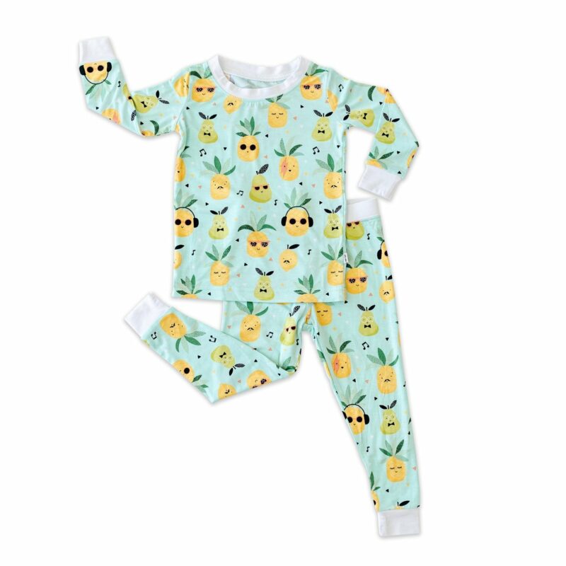 Little Sleepies Pineapples pajamas