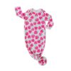 Little Sleepies Strawberries Infant Knotted Gown