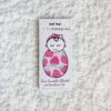 Bamboo Swaddle Blanket and Matching Headband Strawberries Little Sleepies