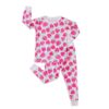 Strawberries Bamboo Little Sleepies Two Piece Pajama Set