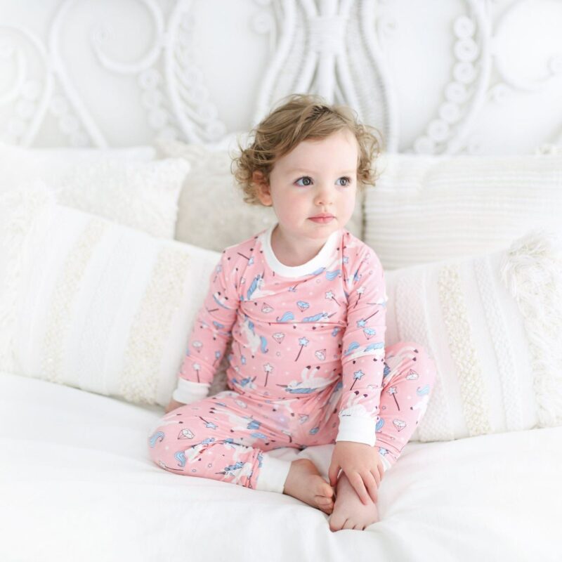 Little Sleepies Bamboo Unicorns PJ Set