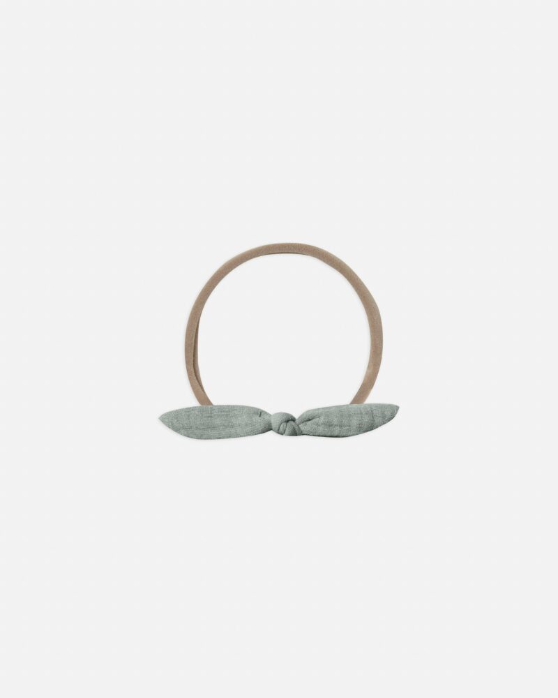 Quincy Mae Little Knot Headband in Ocean Blue