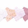 Copper Pearl Lola Baby Bandana Bib Set 4-Pack