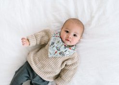 baby lumberjack bib bandana pack