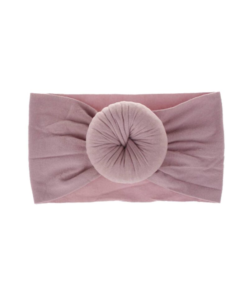 Emerson and Friends Mauve Bun Headband