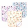 Copper Pearl Morgan Burp Cloth Set 3-Pack