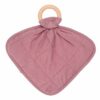 Kyte BABY Mulberry Lovey with Removable Wooden Teething Ring