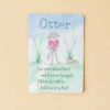 Slumberkins Otter Afirmations Card