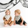 Bandana Baby Bibs for Fall