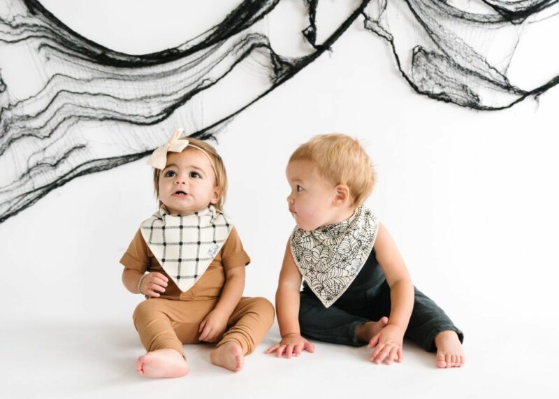 Bandana Baby Bibs for Fall