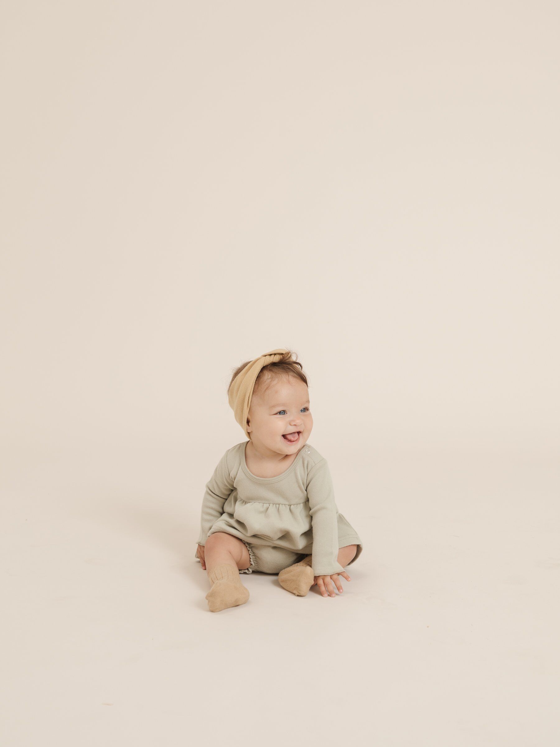Quincy Mae Baby Turban in Honey Blossom