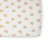 Pehr Organic Cotton Crib Sheet Happy Days Rainbow Pattern Sheet