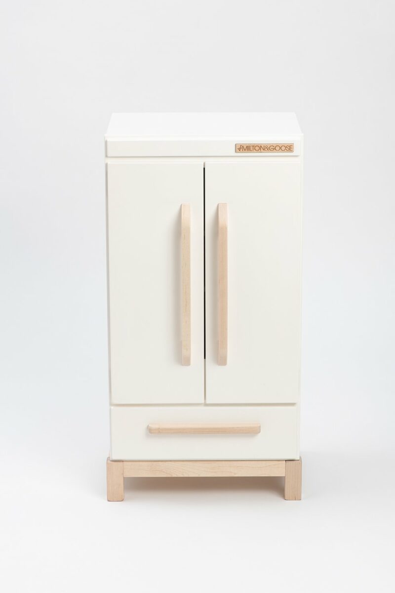 33 inch tall wooden refrigerator