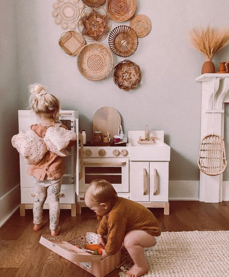 Playtime with Refrigerator and food