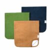 Copper Pearl Ridge Burp Cloth Set 3-Pack