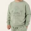 Seafoam Green Rylee + Cru Sweatshirt Coast