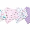 Copper Pearl Sassy Baby Bandana Bib Set 4-Pack