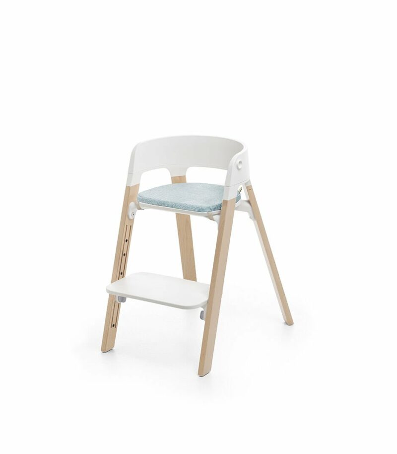 Stokke Steps Chair Cushion in Jade Twill