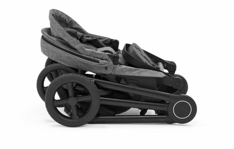 Blue Stokke Stroller