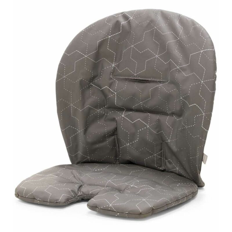 Geometric Grey Stokke Steps Baby Set Cushion