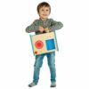 Boy Holding Tender Leaf Toys Foldable Kitchen